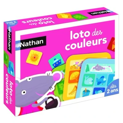 Afbeelding van Nathan Loto der kleuren educatief spel om in de vanaf 2 jaar te gaan