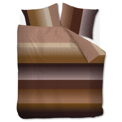 Afbeelding van Beddinghouse Dekbedovertrek Luke Dark Red 200 x 200/220