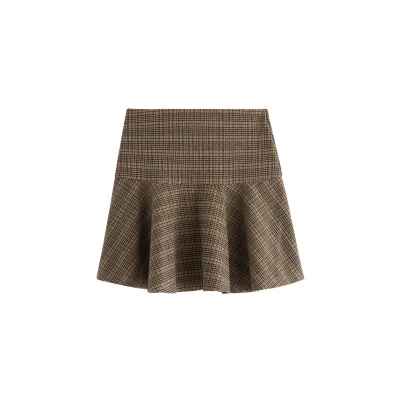 Afbeelding van Lindex Jolin Minirok, Dames, Maat: 44/46, Beige