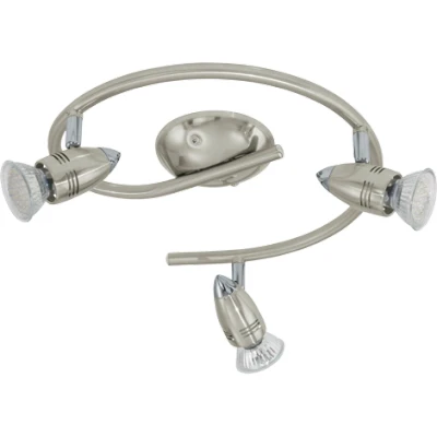 Afbeelding van EGLO MAGNUM LED Opbouwspot GU10 25.5 cm Nikkelmat