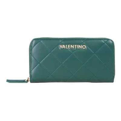 Afbeelding van VALENTINO Portemonnee Nur Re Zip Around Wallet Bosco Donkergroen