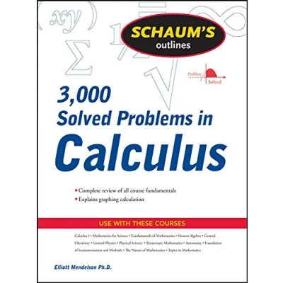Afbeelding van Schaum&#039;s 3,000 Solved Problems in Calculus
