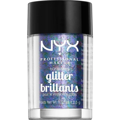 Afbeelding van Nyx Professional Makeup FACE &amp; BODY Glitter Glitter, Dames, Maat: One Size, 11 violett