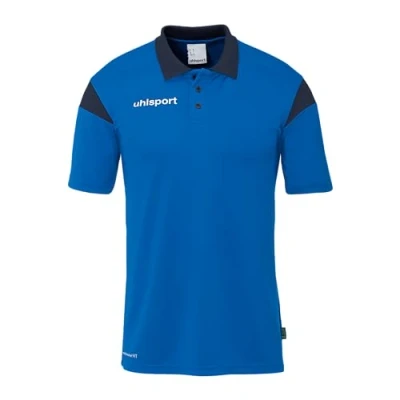 Afbeelding van Uhlsport Squad 27 Polo Kinderen Royal / Azuurblauw Marine Maat: 164