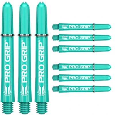 Afbeelding van Target Darts 3 x Sets Aqua Dartpijlen Dartshafts Pro Grip Shaft Size Kort 9 in totaal
