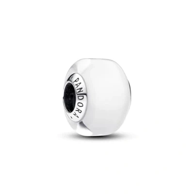 Afbeelding van Pandora 793118C00 White Mini Bedel inStock horloge Zilverkleur