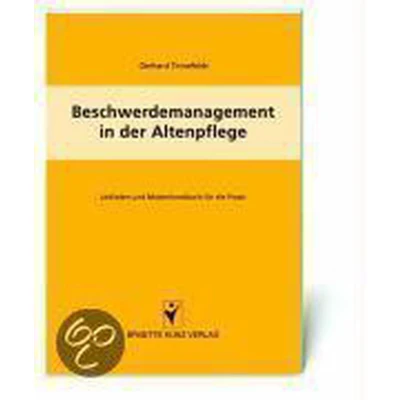 Afbeelding van Beschwerdemanagement in der Altenpflege