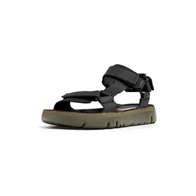 Afbeelding van Camper Oruga Sandalen, Heren, Maat: 44, Schwarz Leer