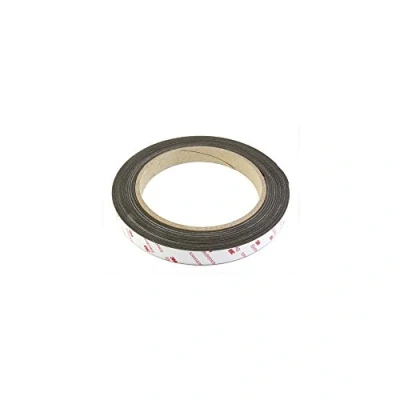 Afbeelding van First4magneten 19 mm breed x 0,85 dikte flexibele neodymium magneet met 3M tape zelf lijm (1 m lengte), plastic, bruin, 40 20 5 cm