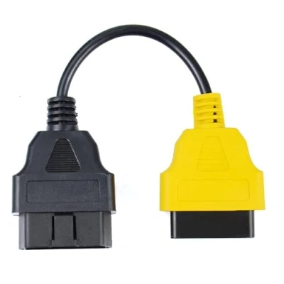 Afbeelding van Alchiauto Multi Scan OBD2 ECU Yellow A3 Adapter Diagnostic Cable Fit for Fiat ECUScan