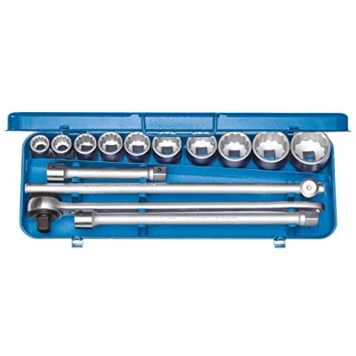 Afbeelding van GEDORE Dopsleutelset 3/4&quot; 14 dlg ud 15/16 2&quot; RAHSOL GEREEDSCHAPPEN