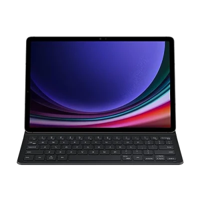 Afbeelding van Samsung EF DX710BBGGDE toetsenbord voor mobiel apparaat Zwart Pogo Pin QWERTZ Duits