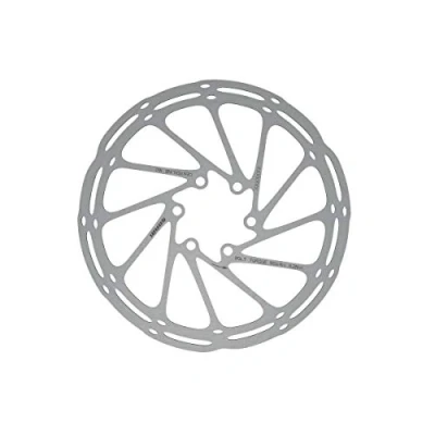 Afbeelding van SRAM Centerline Rounded Remschijf eendelig, zilver Diameter 180mm