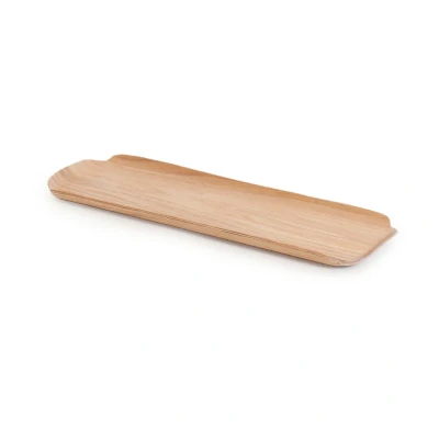 Afbeelding van Bosign Aanrecht plateau Leaf Keuken Wilgenhout 33 x 11,5 1,5 cm