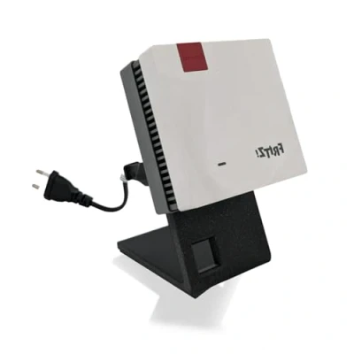 Afbeelding van TronicXL Repeater Houder inclusief kabel 0,2 m tafelstandaard voor uw Wifi geschikt Fritz 600 1200 1750E 2400 AVM Fritz! Standaard (Kabel 20cm + standaard) Universeel alle repeaters met eurostekker