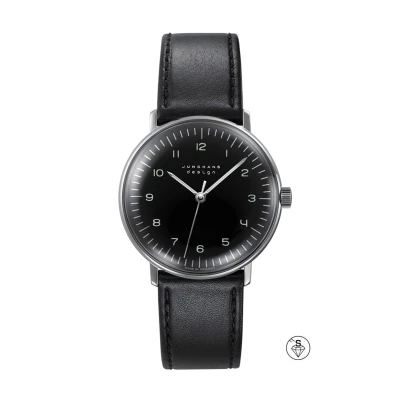 Afbeelding van Junghans Max Bill handopwinder 027/3702.02 handopwind horloge vintage luxe heren dames cadeautip