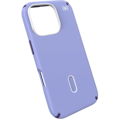 Afbeelding van Speck hoesje geschikt voor Apple iPhone 16 Pro Slank Ultieme Bescherming Luxe Soft touch Afwerking Valbescherming gecertificeerd tot 4 meter Microban Antibacterieel Presidio2 lijn Paars
