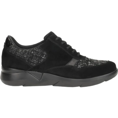 Afbeelding van Waldlaufer K Funky Veterschoenen Laag zwart Maat 4
