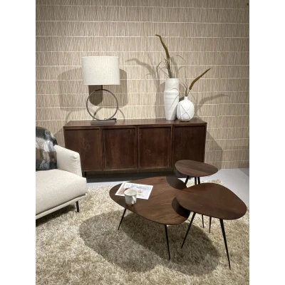 Afbeelding van Brix Salontafel Set Loua Bruin