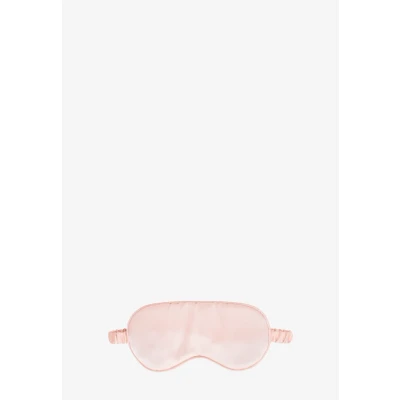 Afbeelding van Brushworks Satin Sleep MASK Oogverzorging, Dames, Maat: One Size, Pink