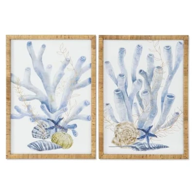 Afbeelding van Schilderij Home ESPRIT Mediterrane 50 x 2,5 70 cm (2 Stuks)