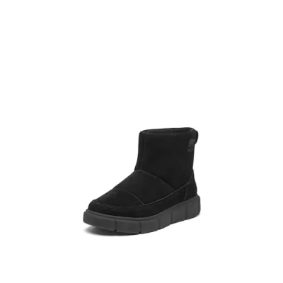 Afbeelding van Sorel Vrouwen Explorer 3 Slip On Waterdichte Fashion Boot, Zwart, Zeezout, 5 UK, Zwarte Zee Zout, 38 EU