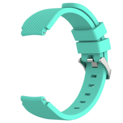 Afbeelding van Flexibel Siliconen bandje Universeel 22 mm aansluiting Mintgroen imoshion En TPU (zacht)