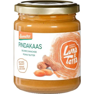 Afbeelding van Luna E terra Pindakaas smooth bio 250 g