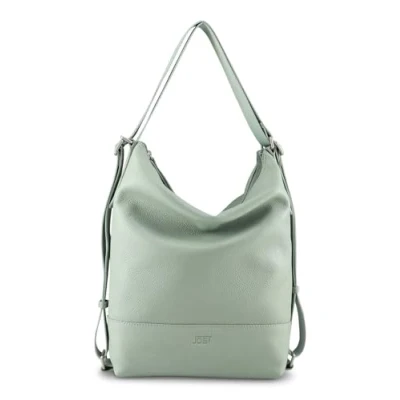 Afbeelding van JOST Leren Schoudertas Vika 2 Way Bag Lagoon Mintgroen