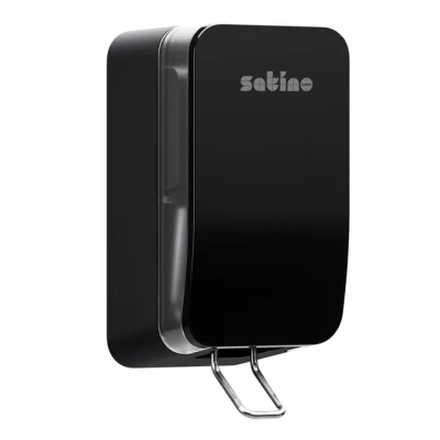 Afbeelding van Satino Zeepdispenser Handmatig Zwart 500ml