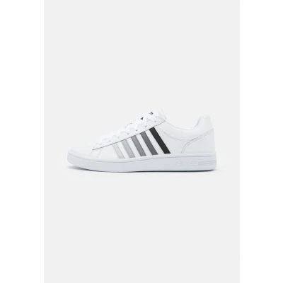 Afbeelding van K SWISS Court Winston Sneakers laag, Heren, Maat: 44.5, White/black gradient Leer en imitatieleer