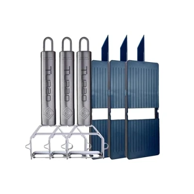 Afbeelding van TURBO PRODUKTE Turbodunschiller Combi universele dunschiller incl. schaafplank van roestvrij staal voor links en rechtshandigen 3 in 1 functie stuks