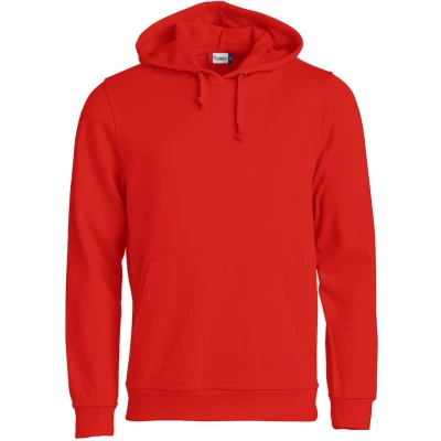 Afbeelding van Clique Basic Hoody 021031 Rood 4XL