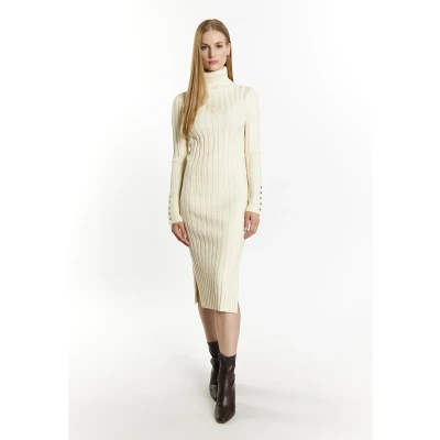 Afbeelding van Dreimaster Iridia Etuijurk, Dames, Maat: XL/XXL, Hellbeige