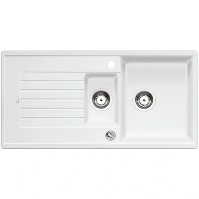 Afbeelding van Blanco spoelbak Zia 6 S automatisch opbouw wit 514734