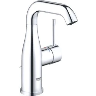 Afbeelding van Grohe Essence wastafelmengkraan M met waste chroom