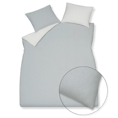 Afbeelding van Vandyck Pure 89 Dekbedovertrekset Powder Blue 1 persoons (140x200/220 + Sloop)
