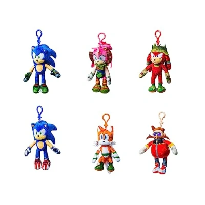 Afbeelding van Sonic Clip on Plush Series 1, willekeurig geselecteerd