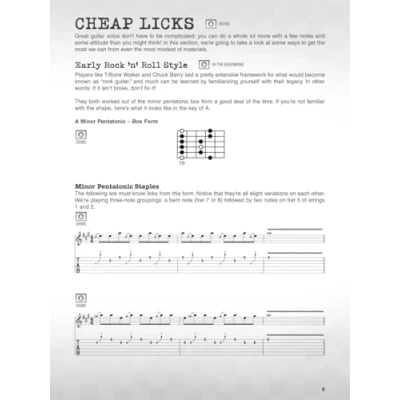 Afbeelding van Rick Nielsen&#039;s Cheap Licks: Basic Rock Licks, Riffs, Soloing Ideas, and Guitar Talk with Trick&#039;s Legendary Guitarist!