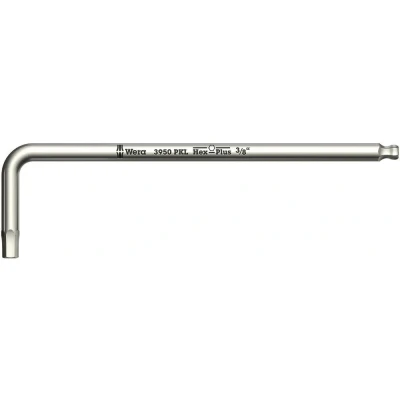 Afbeelding van Wera inbussleutel rvs 1/8 x 123mm