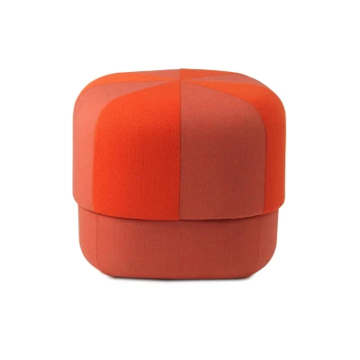 Afbeelding van Normann Copenhagen Circus Duo Poef Small Oranje