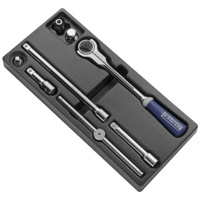Afbeelding van EXPERT E032924 module met hulpstukken 1/2&quot; metrische maten 8 delig