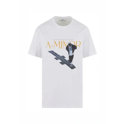 Afbeelding van Upscale by Mister Tee Aminor Tshirt print, Heren, Maat: Large, White