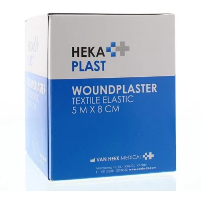 Afbeelding van Hekaplast Dispenser 5m X 8cm Textiel, 1 stuks