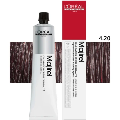Afbeelding van L&#039;Oréal Majirouge 4.20 Intens Violinebruin 50 ml