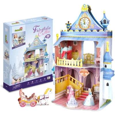 Afbeelding van Cubic Fun 3D Puzzle Fairytale Castle 81 Teile.