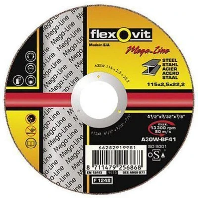 Afbeelding van Flexovit doorslijpschijf staal 125x1.0x22.2mm
