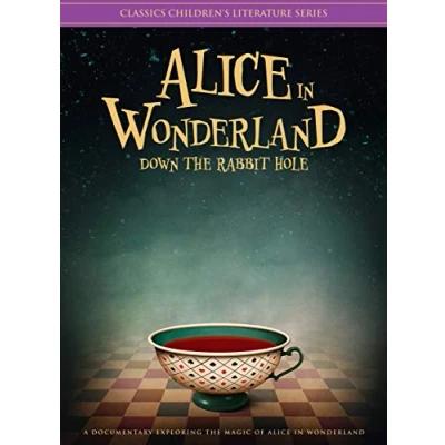 Afbeelding van Alice In Wonderland Down The Rabbit Hole