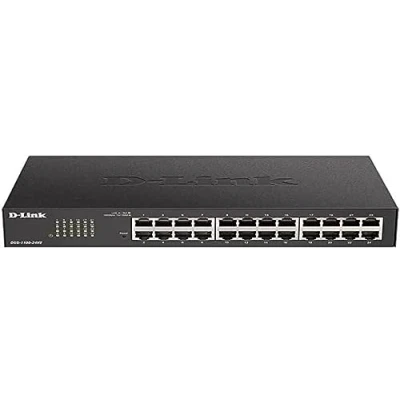 Afbeelding van D Link DGS 1100 Series 24 Port Gigabit Smart Managed Switch met VLAN support, layer 2 features, QoS, 802.3az EEE, Fanless Alleen EU netsnoer