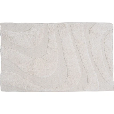 Afbeelding van Veer Carpets Badmat Beau Creme 50 x 80 cm